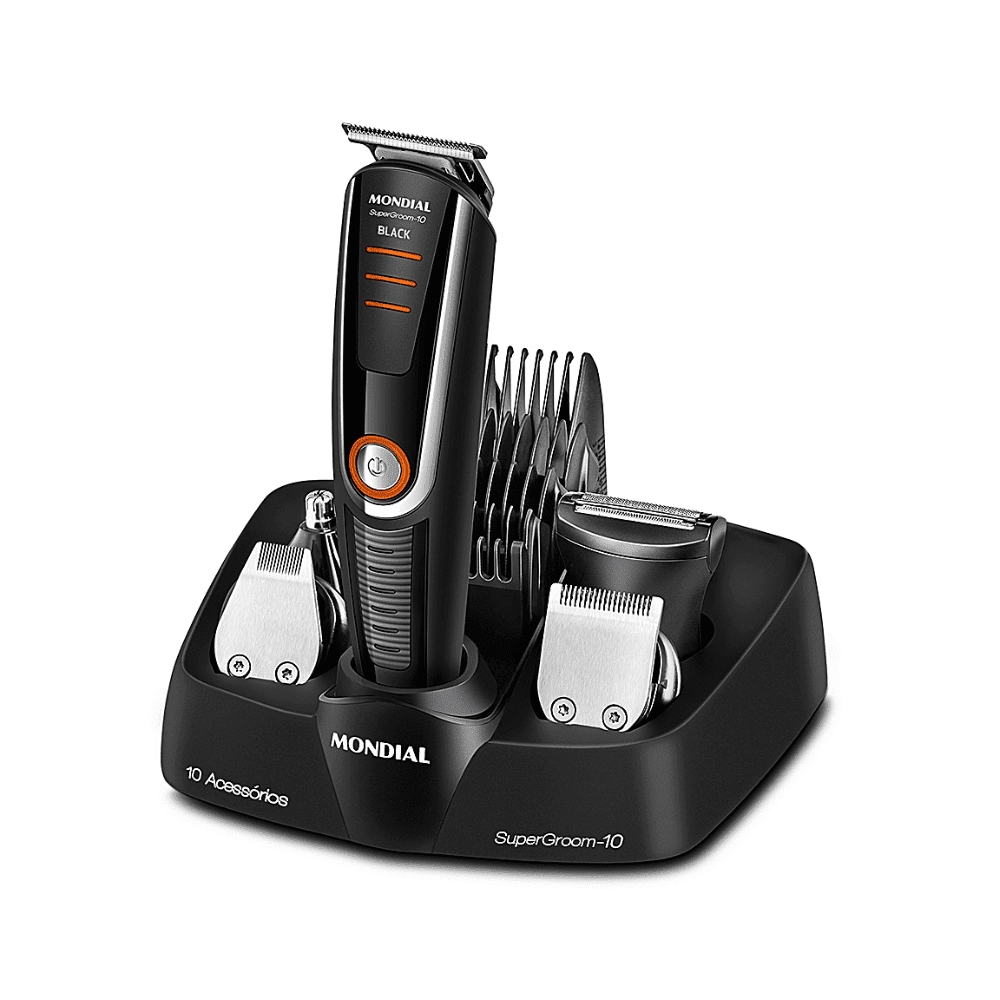 Aparador de Pelos Mondial Super Groom 10 BG-03/16 Bivolt