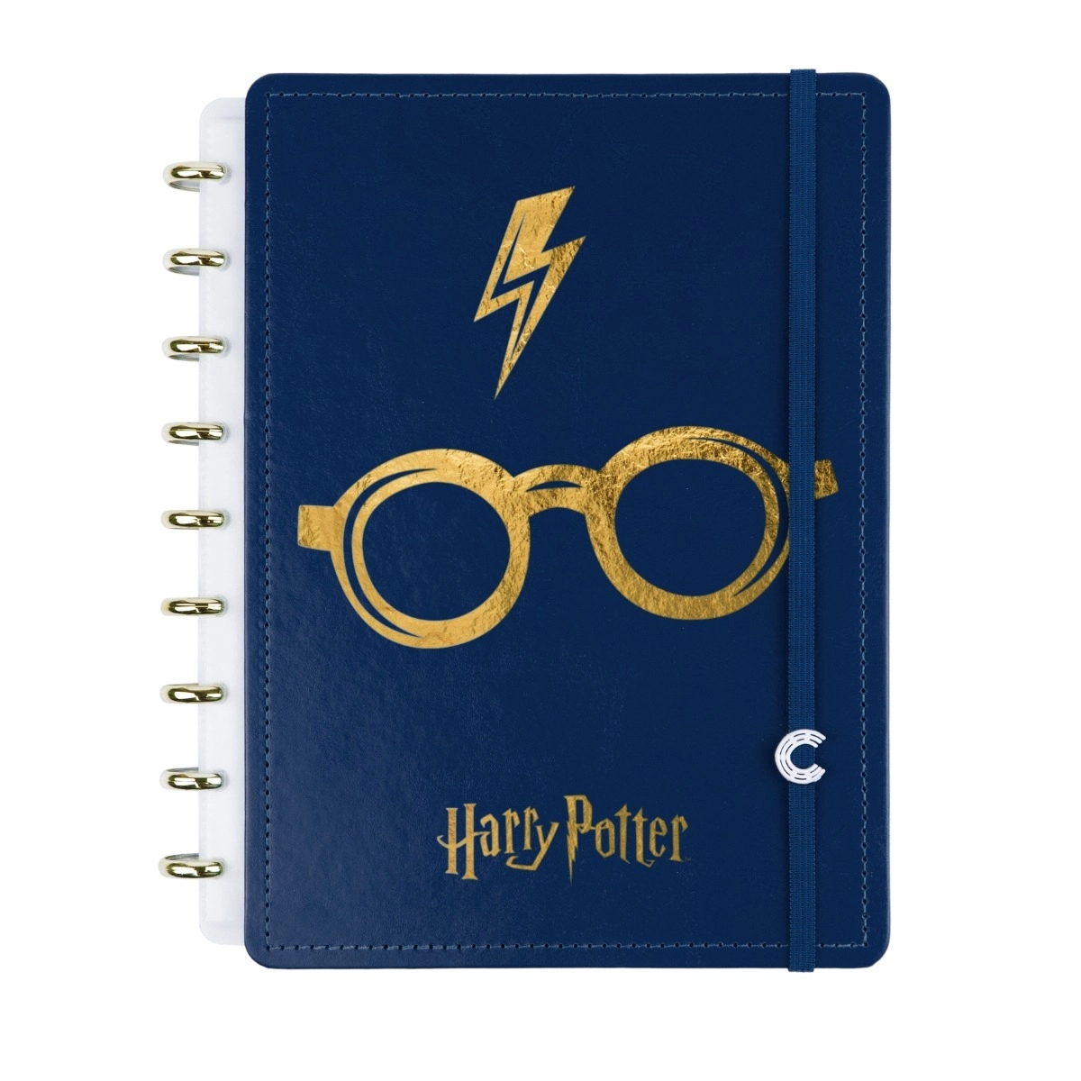 Caderno Inteligente By Harry Potter Azul, Médio, 80 folhas offset 90g
