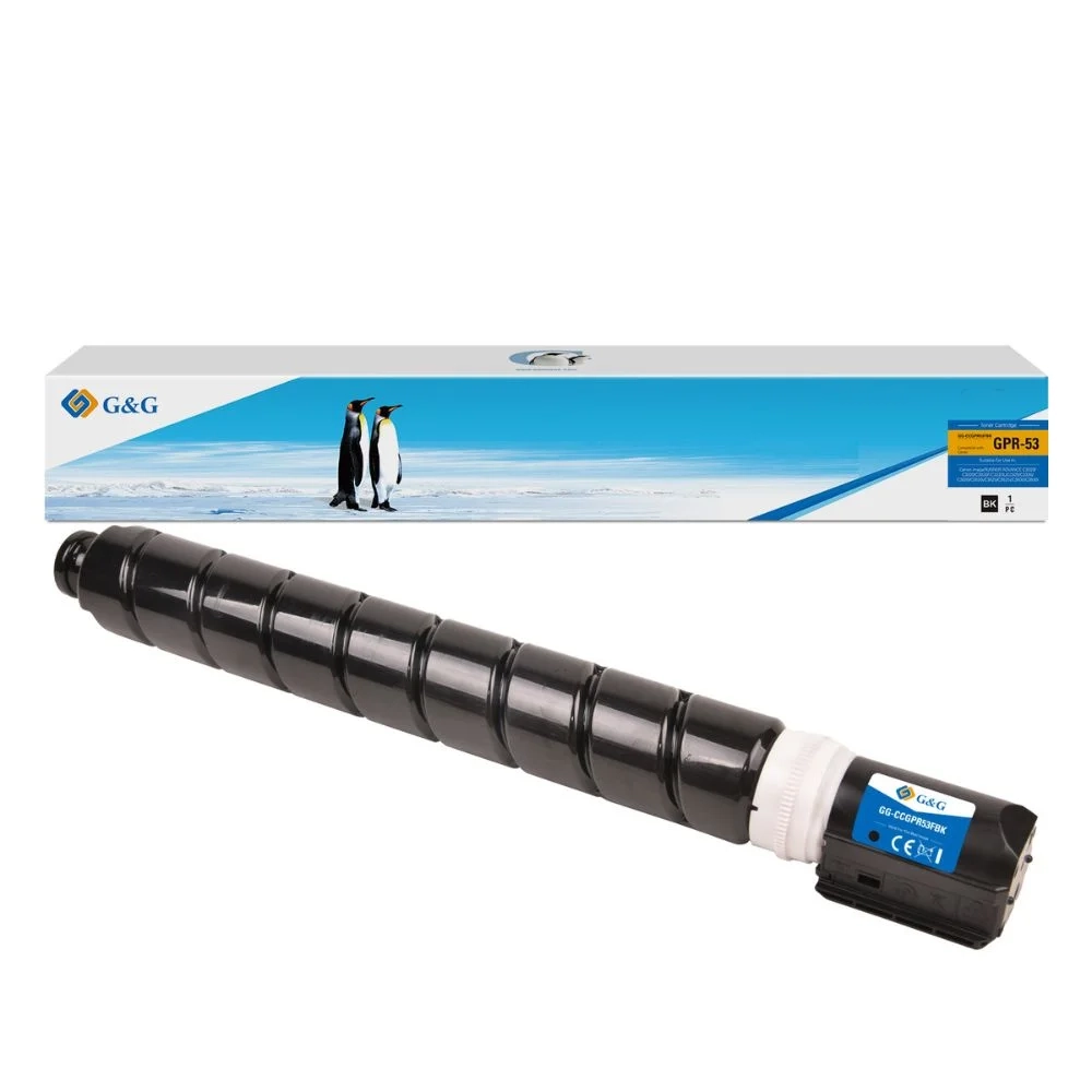 Cartucho de Toner Compativel Para Canon Gpr-53 C3325 C3330 C3325 | Cor: Ciano | GG