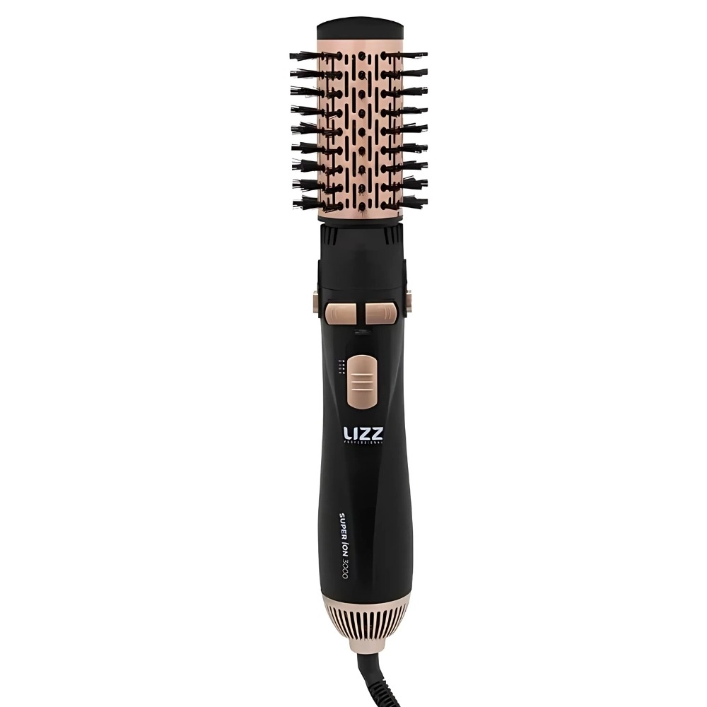 Escova De Cabelo Lizz Professional Secadora Super Ion 3000, 127V