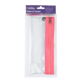 Estojo Inteligente Crystal Neon Pink para Caderno Inteligente