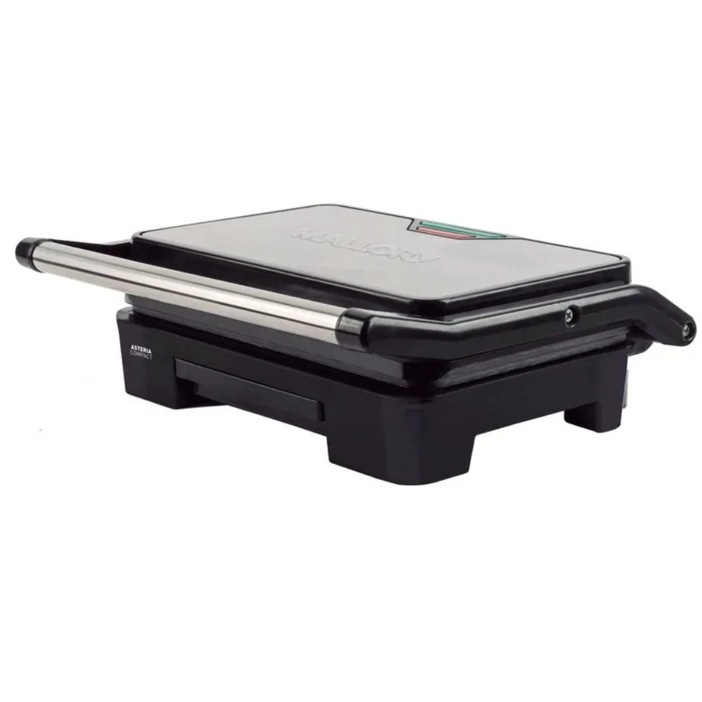 Grill Elétrico Mallory Asteria Compact Preto Inox, 12