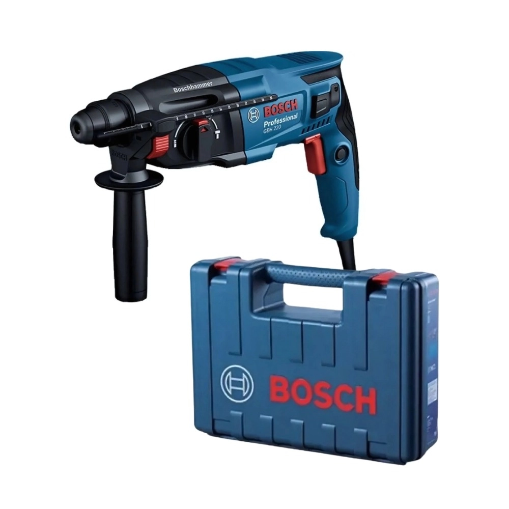 Martelete Perfurador Rompedor Bosch GBH 220, 720W, Com Maleta - 127V
