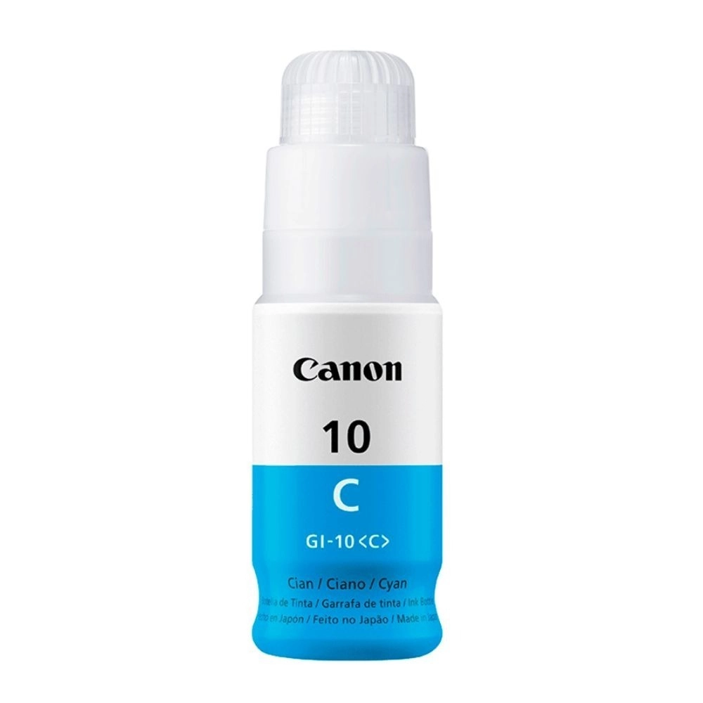 Refil De Tinta Original Canon GI-10, Ciano, 70ml