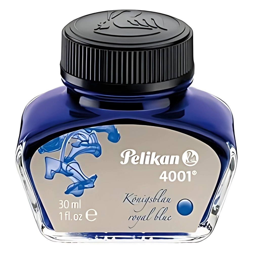 Tinta Para Caneta Tinteiro Pelikan 4001, 30ml, Azul Royal