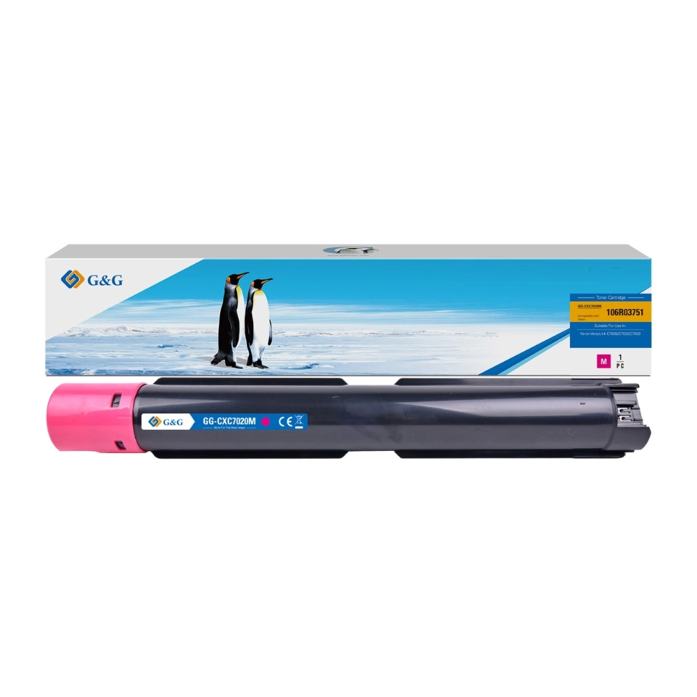 Toner Magenta Compatível para Xerox VersaLink C7020, C7025, C7030 GG - 9.800 Páginas